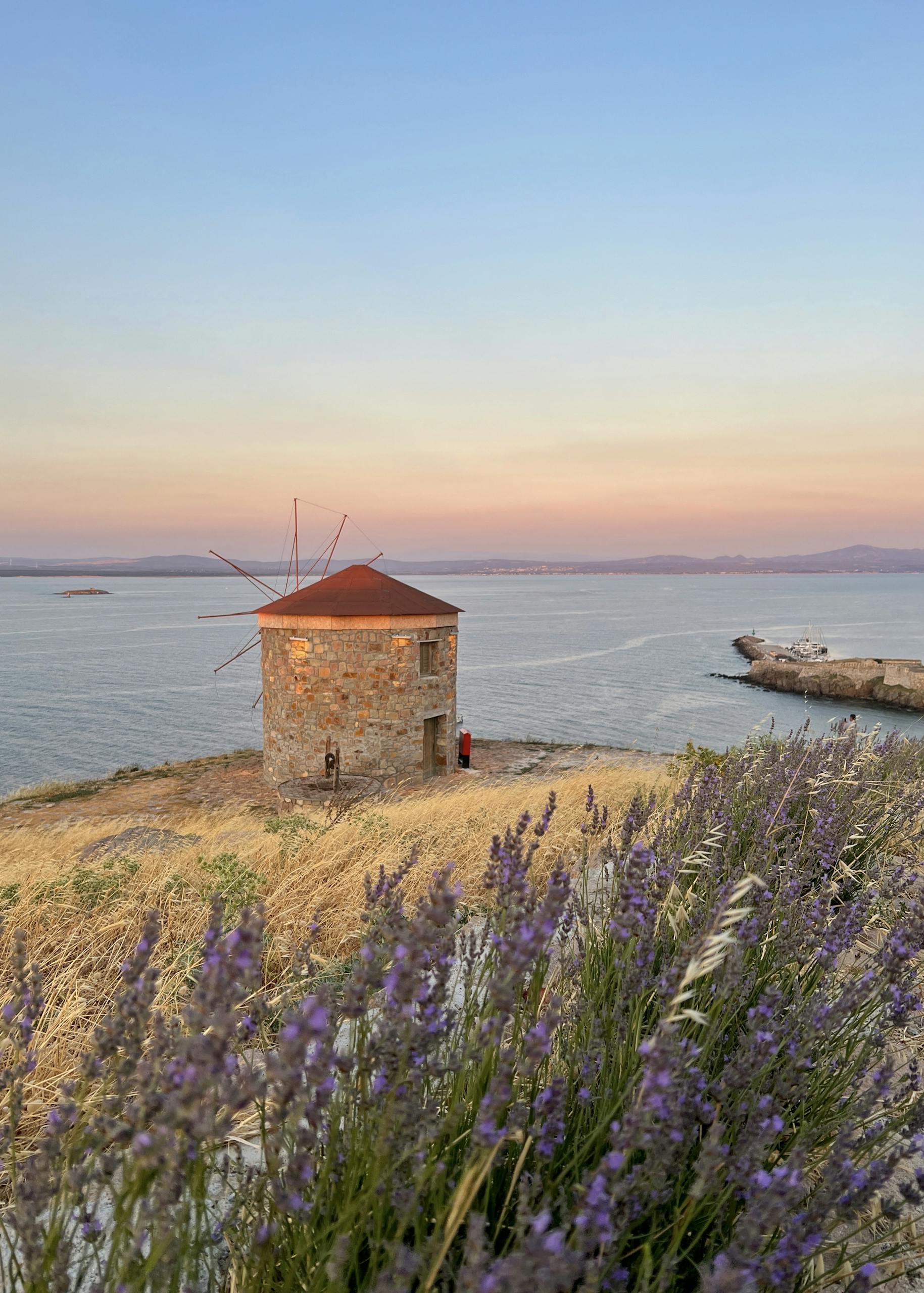 Windmill by the Cliff